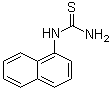 CAS # 86-88-4, 1-Naphthylthiourea, ANTU, Alrato, Anturat, Bantu, Chemical 109, Dirax, Kripid, Krysid, N-(1-Naphthy)thiourea, N-1-Naphthylthiourea, NSC 3287, Naphthalen-1-yl-thiourea, Naphtox, Rattrack, Smeesana, U 5227, alpha-Naphthylthiocarbamide, alpha-Naphthylthiourea