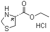 structure of CAS# 86028-91-3, Ethyl L-thiazolidine-4-carboxylate hydrochloride