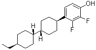 CAS # 860296-36-2, 4-[(trans,trans)-4'-Ethyl[1,1'-bicyclohexyl]-4-yl]-2,3-difluorophenol