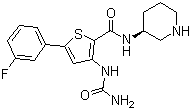 AZD 7762 molecular structure (CAS 860352-01-8)