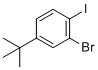 structure of CAS# 860435-39-8, 3-Bromo-4-iodo-tert-butylbenzene