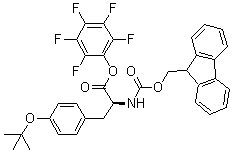 CAS # 86060-93-7, N-9-Fluorenylmethoxycarbonyl-O-tert-butyltyrosine pentafluorophenyl ester