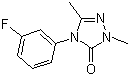 CAS # 860786-18-1, 4-(3-Fuorophenyl)-2,4-dihydro-2,5-dimethyl-3H-1,2,4-triazol-3-one