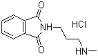 structure of CAS# 861018-76-0, N-(3-Methylaminopropyl)phthalimide hydrochloride
