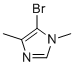 structure of CAS# 861325-16-8, 5-溴-1,4-二甲基-1H-咪唑