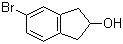 5-Bromo-2,3-dihydro-1H-inden-2-ol molecular structure (CAS 862135-61-3)