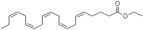 structure of CAS# 86227-47-6, cis-5,8,11,14,17-二十碳五烯酸乙酯