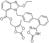 structure of CAS# 863031-24-7, Azilsartan kamedoxomil