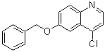 structure of CAS# 863786-01-0, 6-苄氧基-4-氯喹啉