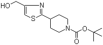 CAS # 864068-79-1, tert-Butyl 4-[4-(hydroxymethyl)-1,3-thiazol-2-yl]piperidine-1-carboxylate
