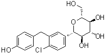 CAS 登录号：864070-37-1, (1S)-1,5-脱水-1-C-[4-氯-3-[(4-羟基苯基)甲基]苯基]-D-山梨糖醇
