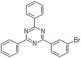 structure of CAS# 864377-31-1, 2-(3-溴苯基)-4,6-二苯基-1,3,5-三嗪