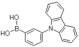 structure of CAS# 864377-33-3, [3-(9H-Carbazol-9-yl)phenyl]boronic acid
