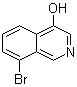 structure of CAS# 864738-31-8, 8-溴-4-异喹啉醇
