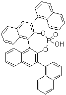 structure of CAS# 864943-23-7, (11bR)-4-羟基-2,6-二-1-萘基-二萘并[2,1-d:1',2'-f][1,3,2]二氧杂磷杂卓  4-氧化物