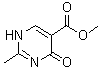 structure of CAS# 865077-08-3, 1,4-二氢-2-甲基-4-氧代-5-嘧啶羧酸甲酯