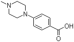 structure of CAS# 86620-62-4, 4-(4-甲基哌嗪)苯甲酸