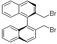 structure of CAS# 86631-56-3, (R)-2,2'-双(溴甲基)-1,1'-联萘
