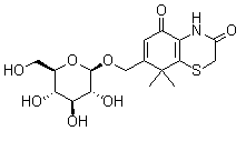 structure of CAS# 866366-86-1, 噻嗪二酮苷