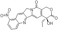 structure of CAS# 86639-62-5, 9-硝基喜树碱