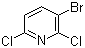 structure of CAS# 866755-20-6, 3-溴-2,6-二氯吡啶