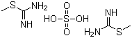 structure of CAS# 867-44-7, 2-Methyl-2-thiopseudourea sulfate
