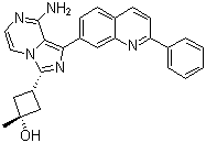 structure of CAS# 867160-71-2, OSI-906
