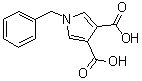 CAS 登录号：86731-90-0, 1-苄基-1H-吡咯-3,4-二甲酸