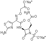 structure of CAS# 86832-68-0, Carumonam disodium salt