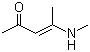 CAS 登录号：869-74-9, 4-甲氨基-3-戊烯-2-酮