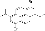 structure of CAS# 869340-02-3, 1,6-二异丙基-3,8-二溴芘