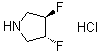 CAS # 869481-92-5, (3R,4R)-rel-3,4-Difluoropyrrolidine hydrochloride