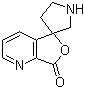 structure of CAS# 869969-57-3, Spiro[furo[3,4-b]pyridine-5(7H),3'-pyrrolidin]-7-one
