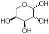 structure of CAS# 87-72-9, L-吡喃阿拉伯糖
