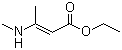 structure of CAS# 870-85-9, 3-(甲基氨基)巴豆酸乙酯