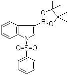 CAS # 870717-93-4, 1-(Phenylsulfonyl)-3-indoleboronic acid pinacol ester