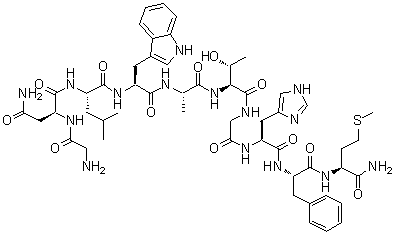 structure of CAS# 87096-84-2, 猪神经调节肽 B