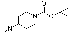 structure of CAS# 87120-72-7, 4-Amino-1-Boc-piperidine