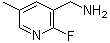 CAS # 871325-17-6, 2-Fluoro-5-methyl-3-pyridinemethanamine, (2-Fluoro-5-methylpyridin-3-yl)methanamine