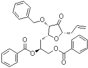 CAS 登录号：871348-04-8, 4,7-脱水-1,2,3,8-四脱氧-6-O-(苯基甲基)-D-癸-1-烯-5-酮葡糖 9,10-二苯甲酸酯