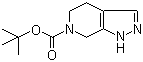 structure of CAS# 871726-73-7, 1,4,5,7-四氢-6H-吡唑并[3,4-c]吡啶-6-羧酸叔丁酯
