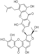 structure of CAS# 872409-35-3, Bijaponicaxanthone C