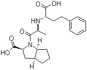 structure of CAS# 87269-97-4, 雷米普利