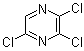 structure of CAS# 873-40-5, Trichloropyrazine
