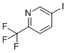 structure of CAS# 873107-98-3, 5-碘-2-(三氟甲基)吡啶