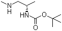 CAS 登录号：873221-70-6, [(1S)-1-甲基-2-(甲基氨基)乙基]氨基甲酸叔丁酯