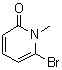 structure of CAS# 873383-11-0, 6-Bromo-1-methyl-1,2-dihydropyridin-2-one