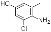CAS # 873417-25-5, 4-Amino-3-chloro-5-methylphenol