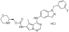 structure of CAS# 873837-23-1, BMS-599626
