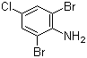 structure of CAS# 874-17-9, 2,6-二溴-4-氯苯胺